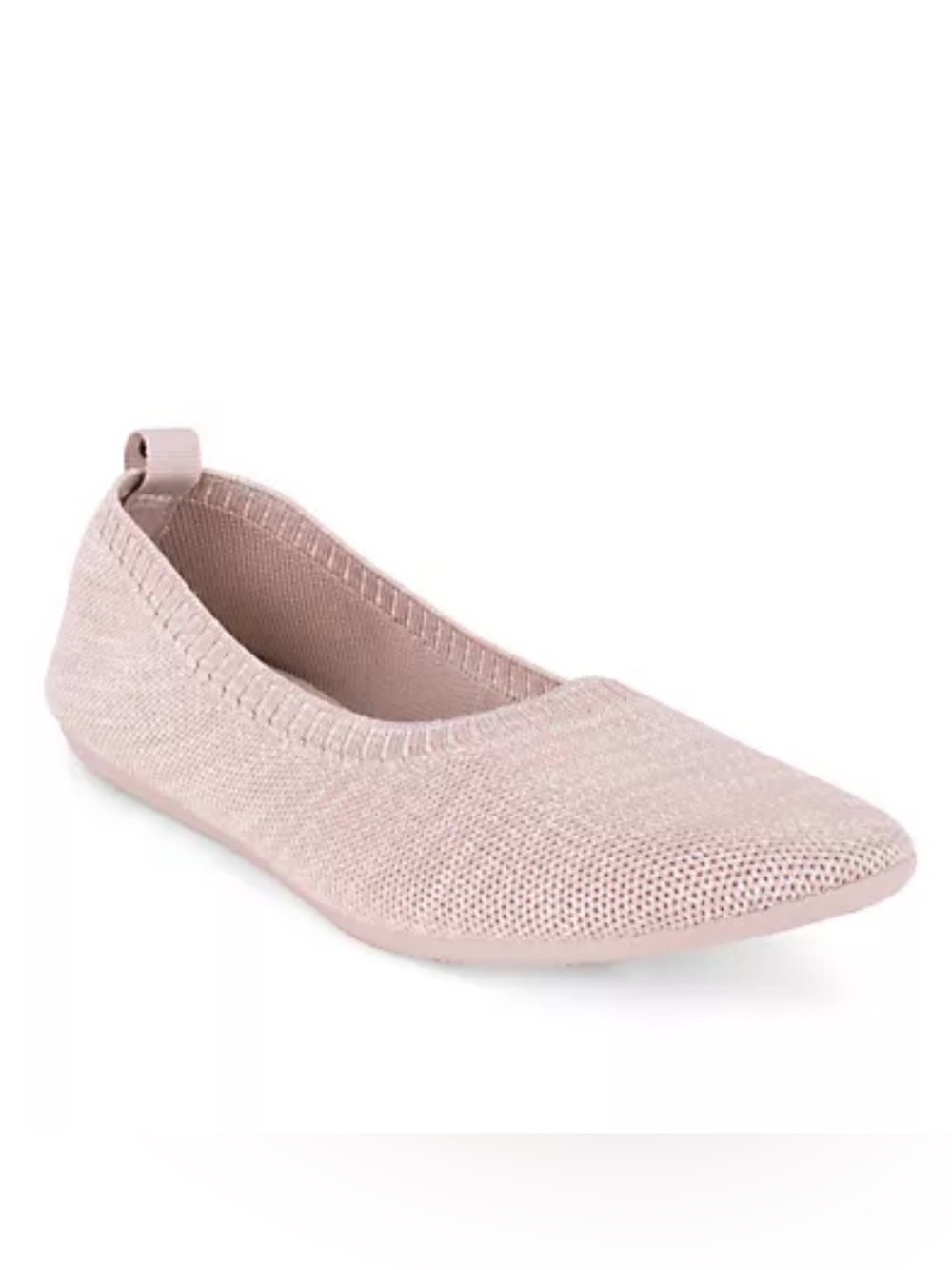 Danskin Rejuvenate Knit Ballet Flats in Blush Color Size 7